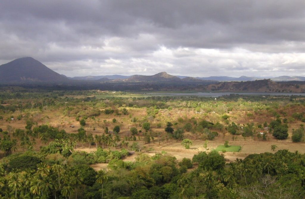Dambulla Cave Temple Arial View