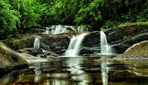 Waterfall Sinharaja